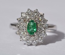 Anello Oro Bianco 18 Kt