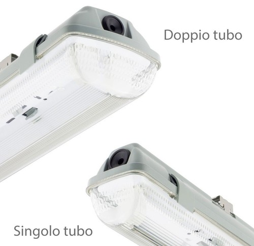 Plafoniera stagna neon led - plafoniera,