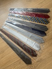 Lotto di 6 cravatte in seta