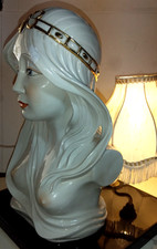 ABAT JOUR CON PORCELLANA DI