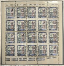 Italia 1978 - Minifoglio