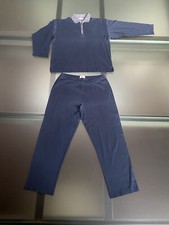 PARAH UOMO PIGIAMA IN COTONE BLU TAGLIA 4 MADE IN ITALY