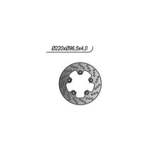 MS-83F343D31E DISCO FRENO ANT