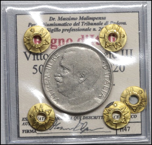 Regno italia cent 1920 - 50,