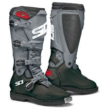STIVALI BOOTS SNODO MOTO CROSS ENDURO SIDI X POWER NERO GRIGIO TG 43