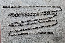 CATENA IN ACCIAIO INOX   Lunghezza cm. 420  Larghezza anelli cm. 1,30 Peso kg.1,