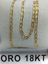 Collana in oro giallo 750 18