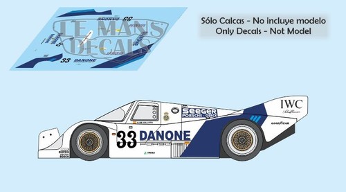 Decals porsche 956 nurburgring - porsche,