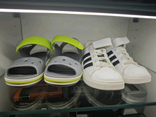 Adidas Grand Court Bianco Scarpe Bambino Junior Sneakers.REGALO Crocs Sandal