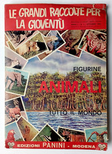 ANIMALI DI TUTTO IL MONDO - ALBUM FIGURINE ediz. PANINI - COMPLETO
