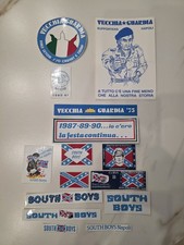 16 Adesivi Ultras Napoli Anni 80