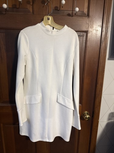 Mini abito bianco - mini,