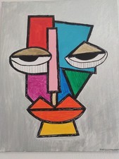 QUADRO ACRILICO MODERNO ARTE