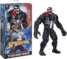 Marvel SPIDERMAN VENOM DELUXE Personaggio 30cm Serie Titan Hero - Hasbro F4984