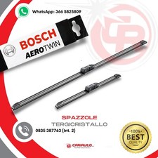 Coppia Spazzole Tergicristallo Anteriori Bosch Ford Fiesta 8 Puma Renault Captur