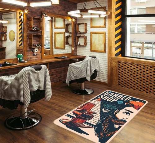 Tappeto sedia barba raii151 - tappeto, 3d