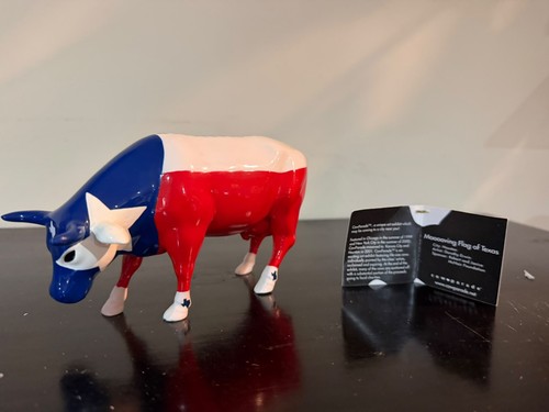 Vache cow parade moooving - vache, flag