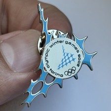 Spilla Olimpiadi Torino 2006 - Logo Azzurro