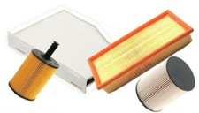 KIT 4 FILTRI TAGLIANDO VOLKSWAGEN VW GOLF V 5 1.9 2.0 TDI DAL 2007