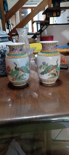 Vaso cinese porcellana - vaso,