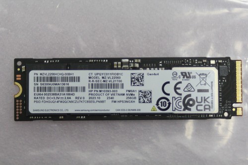 Ssd samsung 256gb pm9a1 m - 256gb,