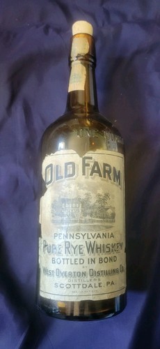 Antica bottiglia whisky - whisky, pre