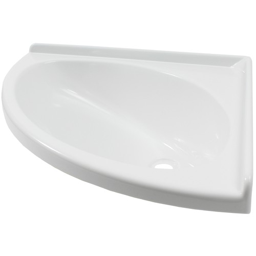 Comet lavabo angolare bianco - lavabo,