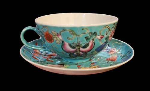 Tazza tè piattino - da,