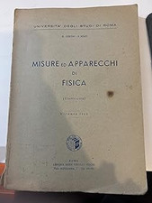 Misure ed apparecchi di fisica