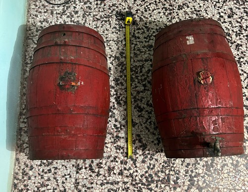 Coppia botti antiche in - di,