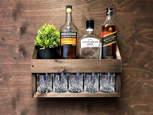 Scaffale porta whisky - , rum