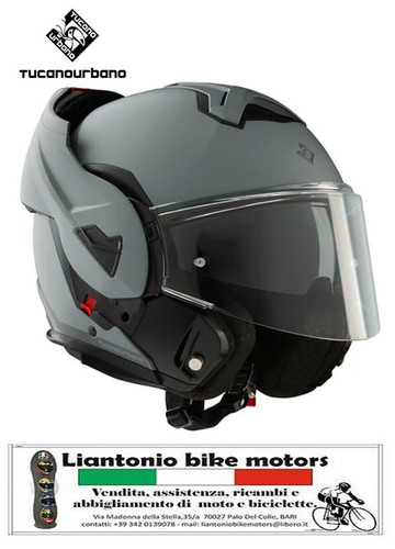 Casco modulare reversile - casco,