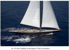 Piani digitali SOLO J-Class Lionheart YACHT scala 1:16 taglio laser, lunghezza 106"