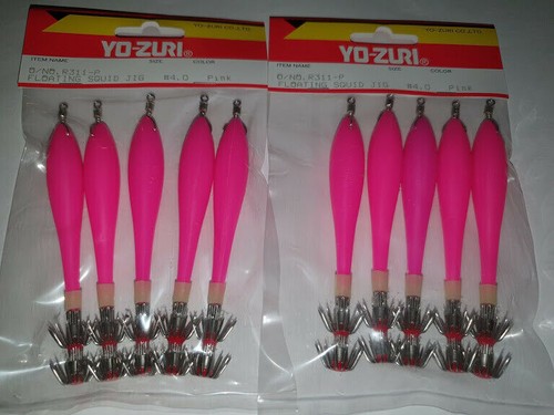 Set zuri floating - yo-zuri, squid