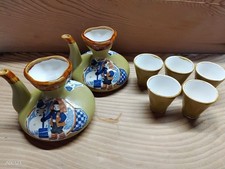 Set bottiglia e tazza di sake