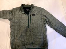 Patagonia 2015 Nano Puff Permaloft 1/2 Zip Stowable Pullover Giaca Men's L