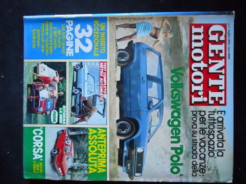 Gente motori 1982 - motori,