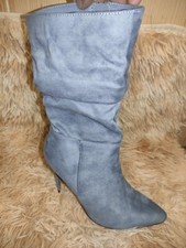 Stivali blu per donna