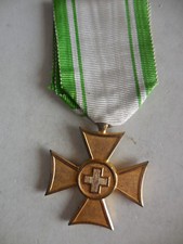 Italia per 25 anni di servizio nella Croce Rossa