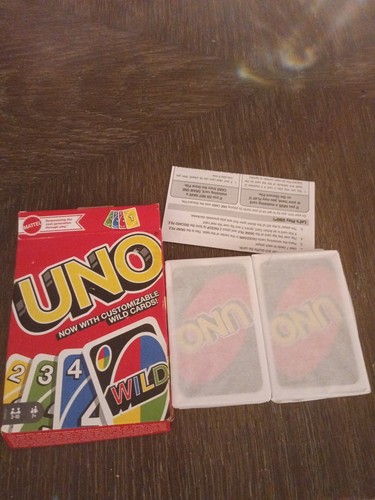Mattel uno card game - mattel,