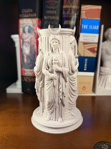 Hecate statue devotional altar - hecate,