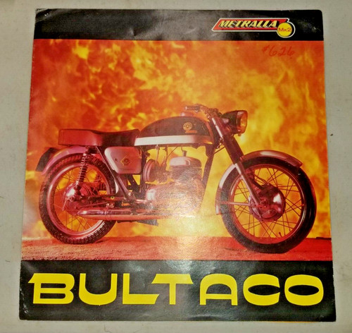Brochure originale nos bultaco - originale,