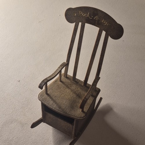 Rock bye music box legno - rock-a-bye,
