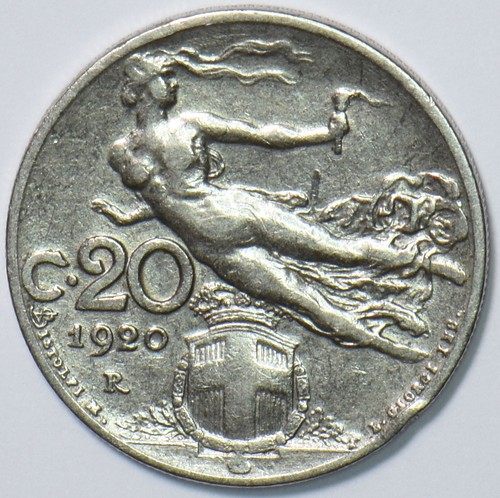 Italia 1920 centesimi - 1920, 20