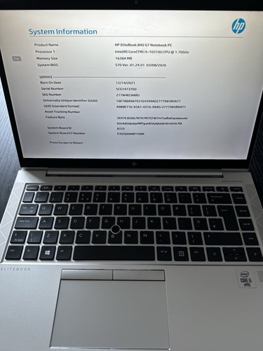 Notebook elitebook 840 - pc,