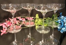 4 bicchieri coppe champagne