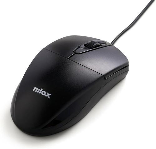Mouse ottico nilox connessione - ottico,