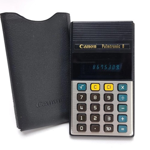 Calcolatrice vintage canon - calcolatrice,