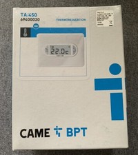 Came BPT termostato digitale da parete bianco TA/450 69400020