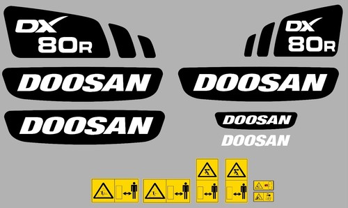 Doosan dx80r escavatore - doosan,